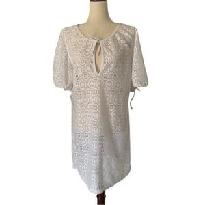 Beach Cover Up Dress Size 16 Runs Small See Measurements Vacation Boho Crochet